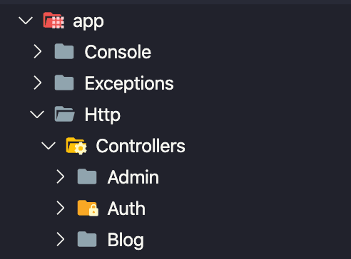 Laravel Project Structure