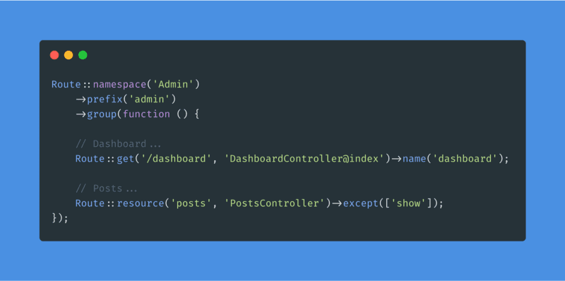 Laravel Routes Admin